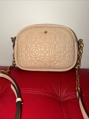 BN Antonio Melani Pale Pink Genuine Leather Shoulder Bag, With Defects